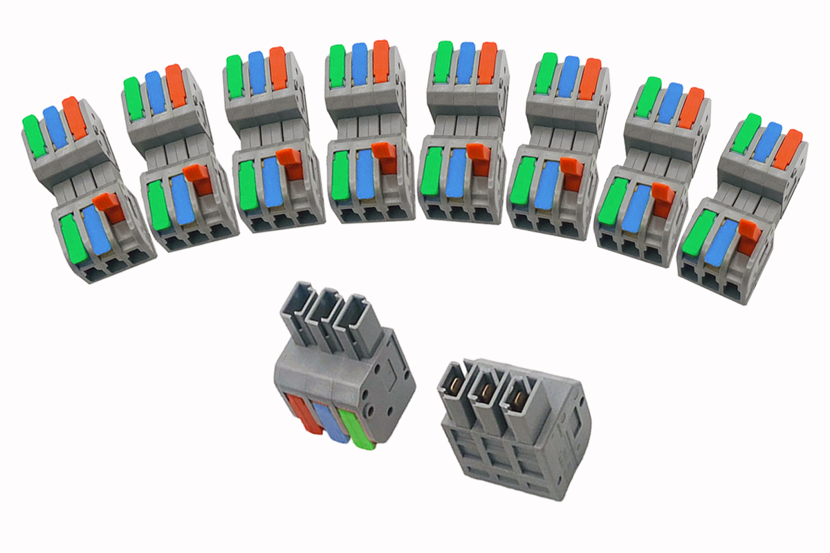 Installed connectors