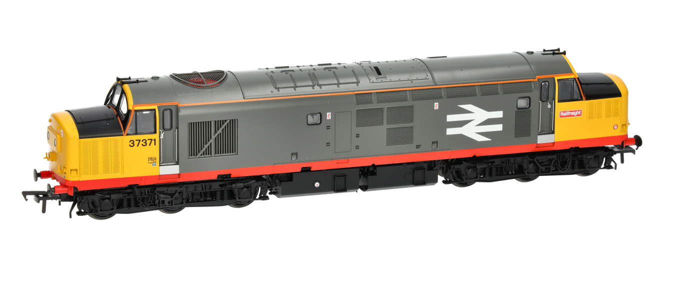Bachmann OO Class 37/0 37371 BR Railfreight Red Stripe – Sound Fitted