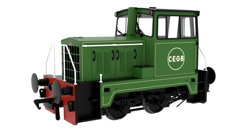 Thomas Hill 4W-DH - CEGB Lined Green