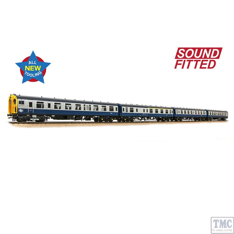 Bachmann OO Class 411 4-CEP 411506 BR Blue & Grey – Sound Fitted